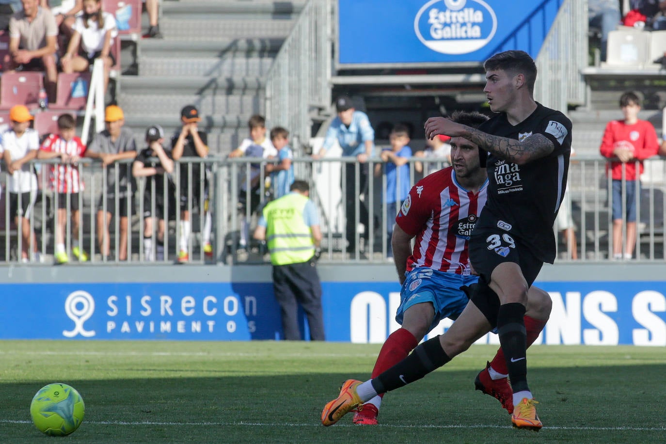 El Málaga despide la temporada con derrota en Lugo. 