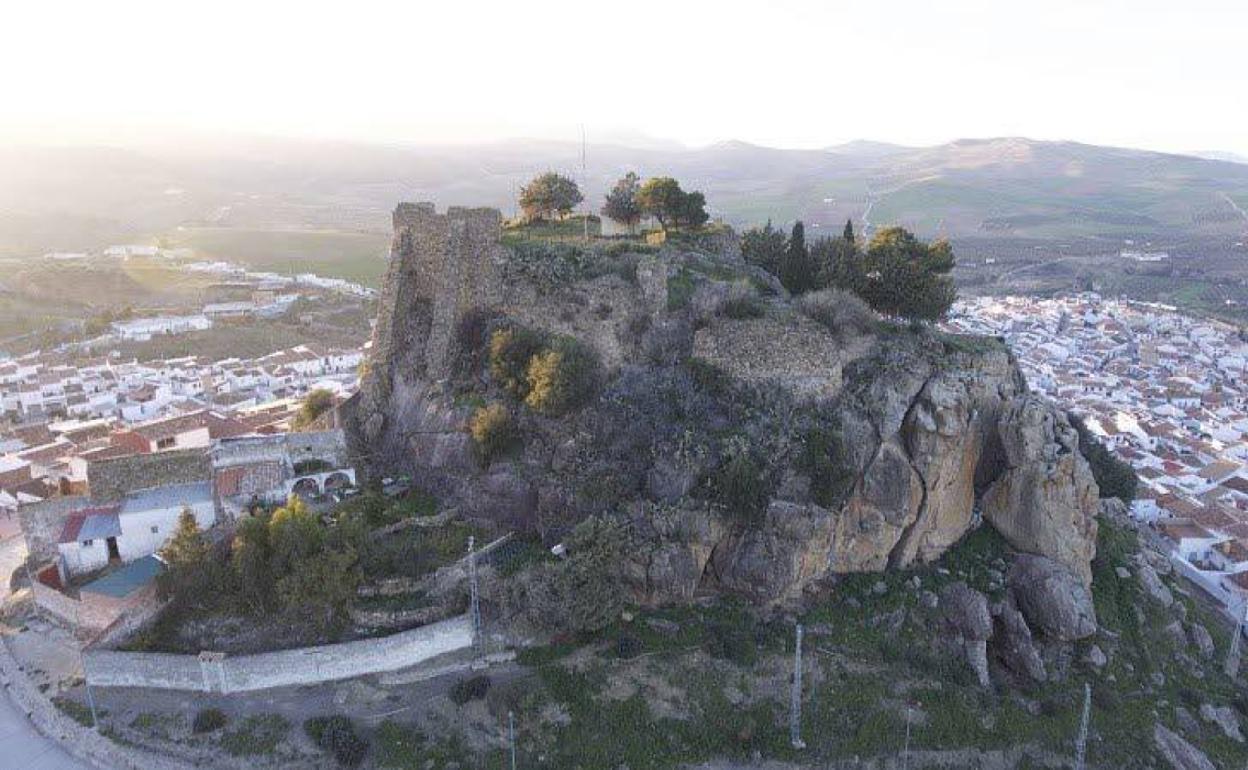 Castillo de Ardales, uno de los monumentos de la comarca. 