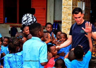 Imagen secundaria 1 - Visita al Complexe Scolaire Sainte Eulalie en la ciudad de Abomey-Calavi.