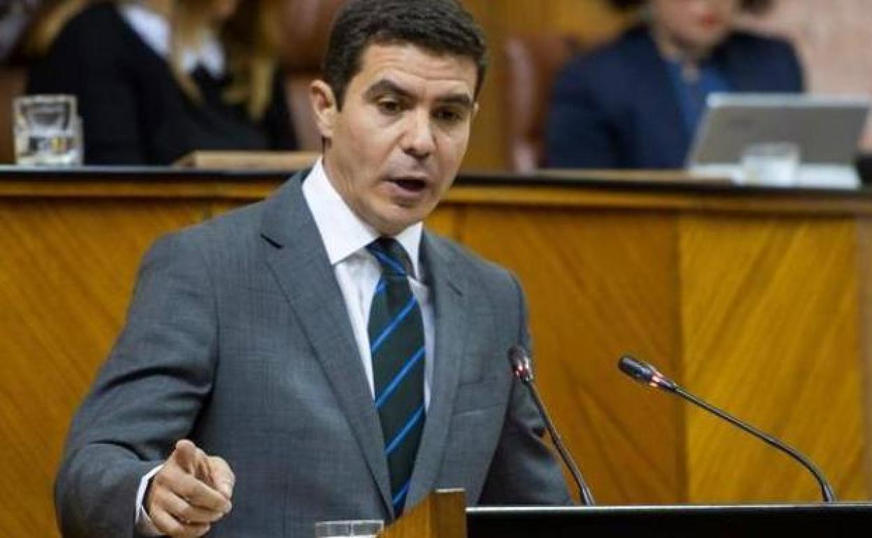 Romero, en una foto de archivo en el Parlamento