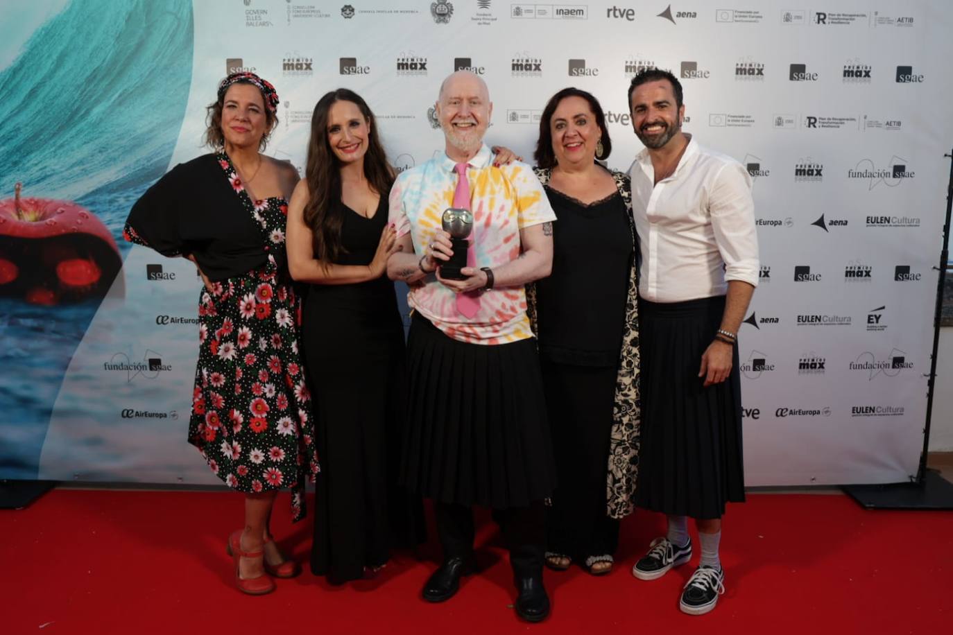 Gala de entrega de los Premios Max. 