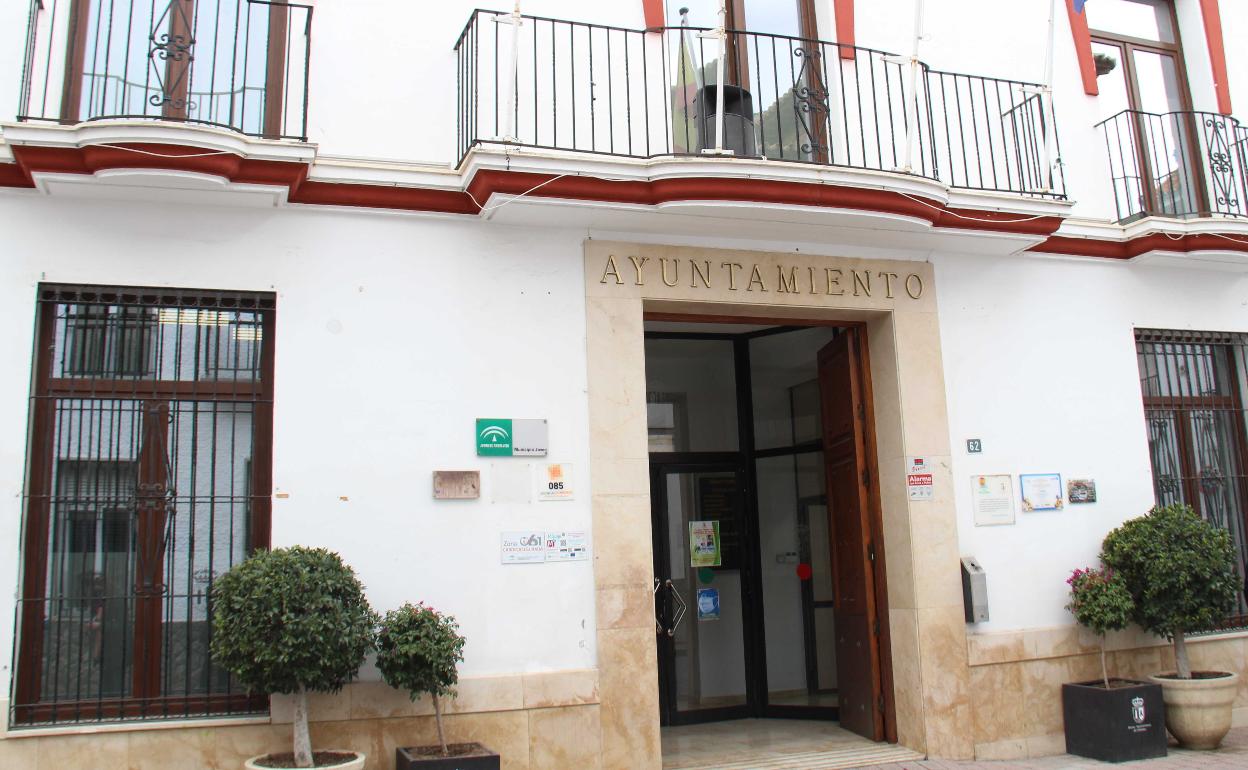 Fachada del Ayuntamiento de Cártama.