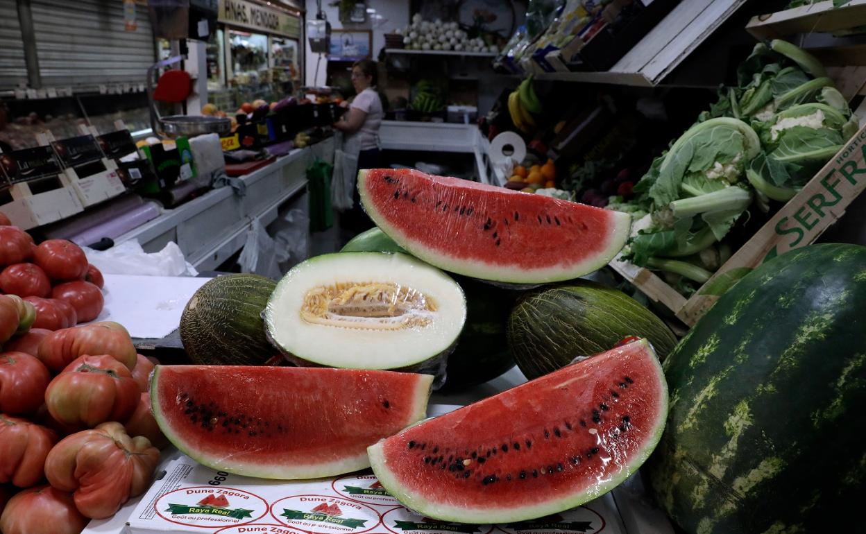 El precio del melón y del plátano de Canarias también ha subido bastante. 
