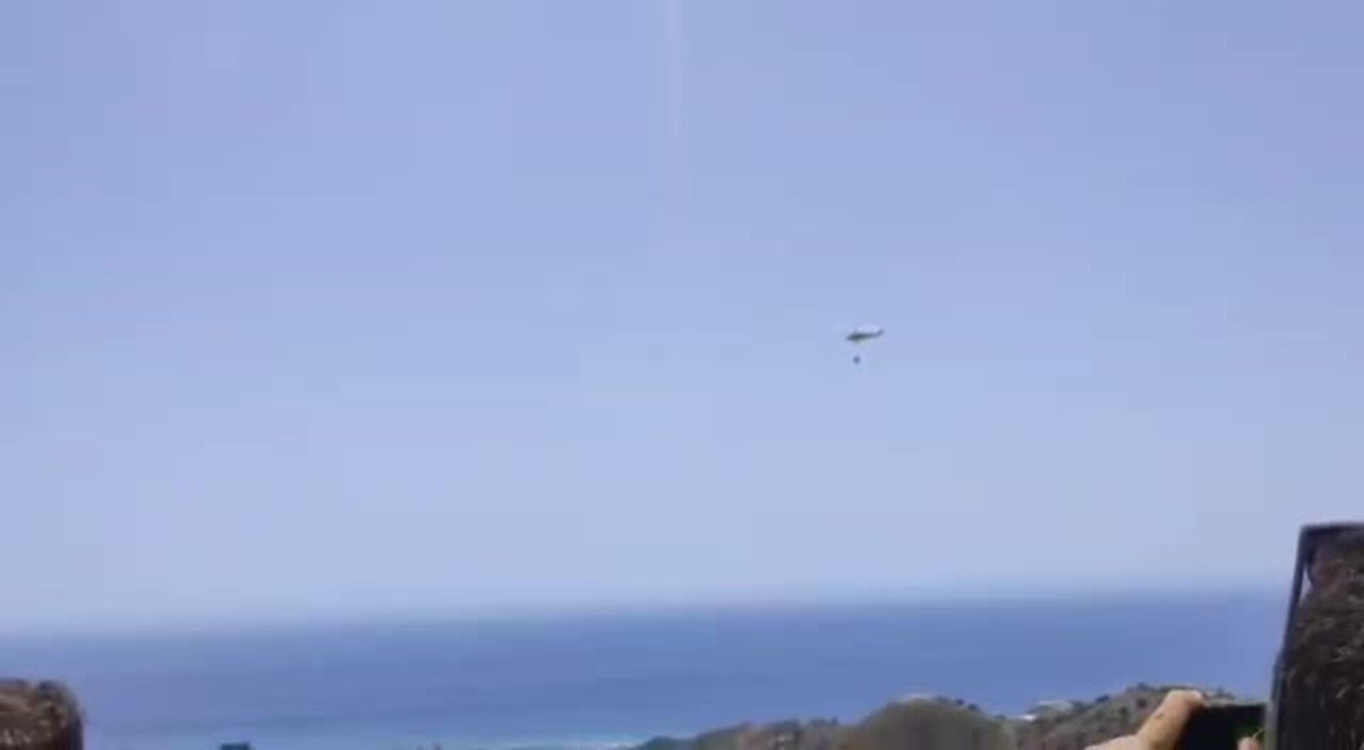 Declarado un fuego en un paraje de Torrox