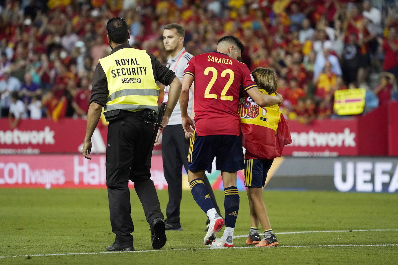 La Rosaleda, llena para ver a La Roja en este partido de Liga de Naciones