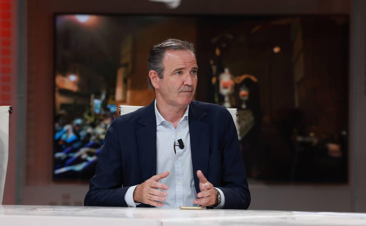 Pablo Atencia, durante su intervención en el programa 'La Alameda' de 101TV. 