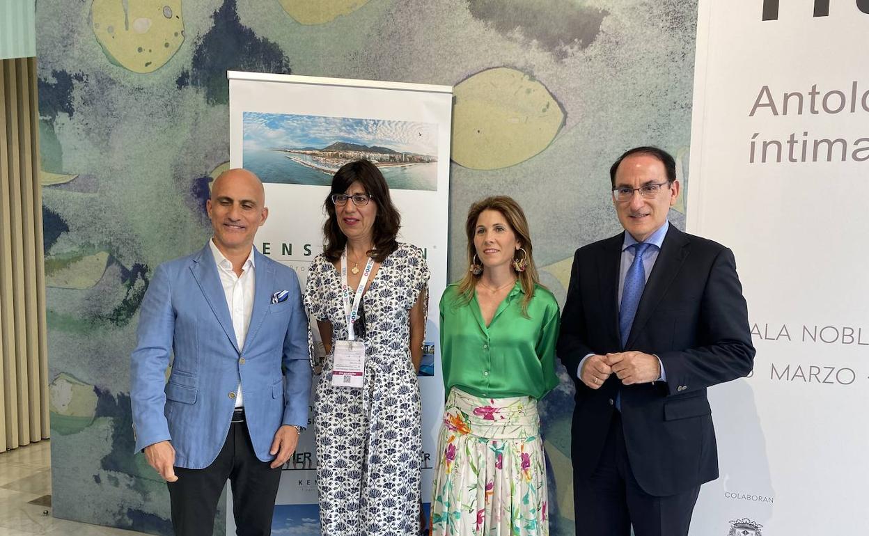 Mehrdad Bonakdar, Isabel Pascual, Carolina Pallarés y Javier González de Lara. 