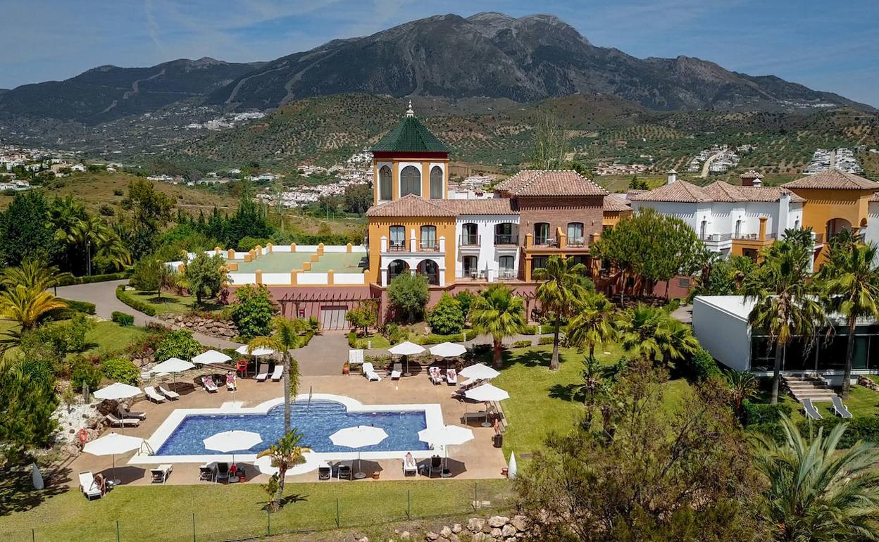 Vista de uno de los hoteles de la provincia de Málaga. 