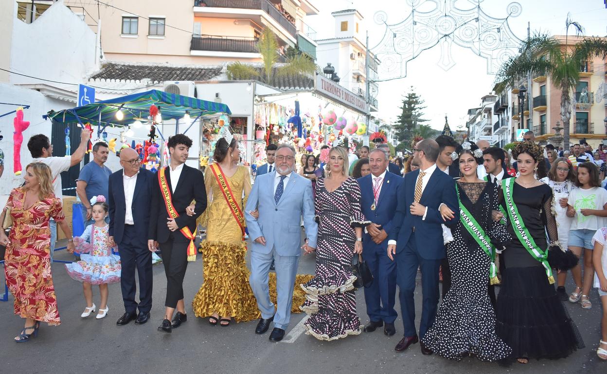 Inauguración de la feria.