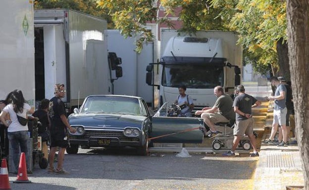 Rodaje en 2019 de un episodio de la cuarta temporada de 'Black Mirror' en la antigua cárcel de la capital. 