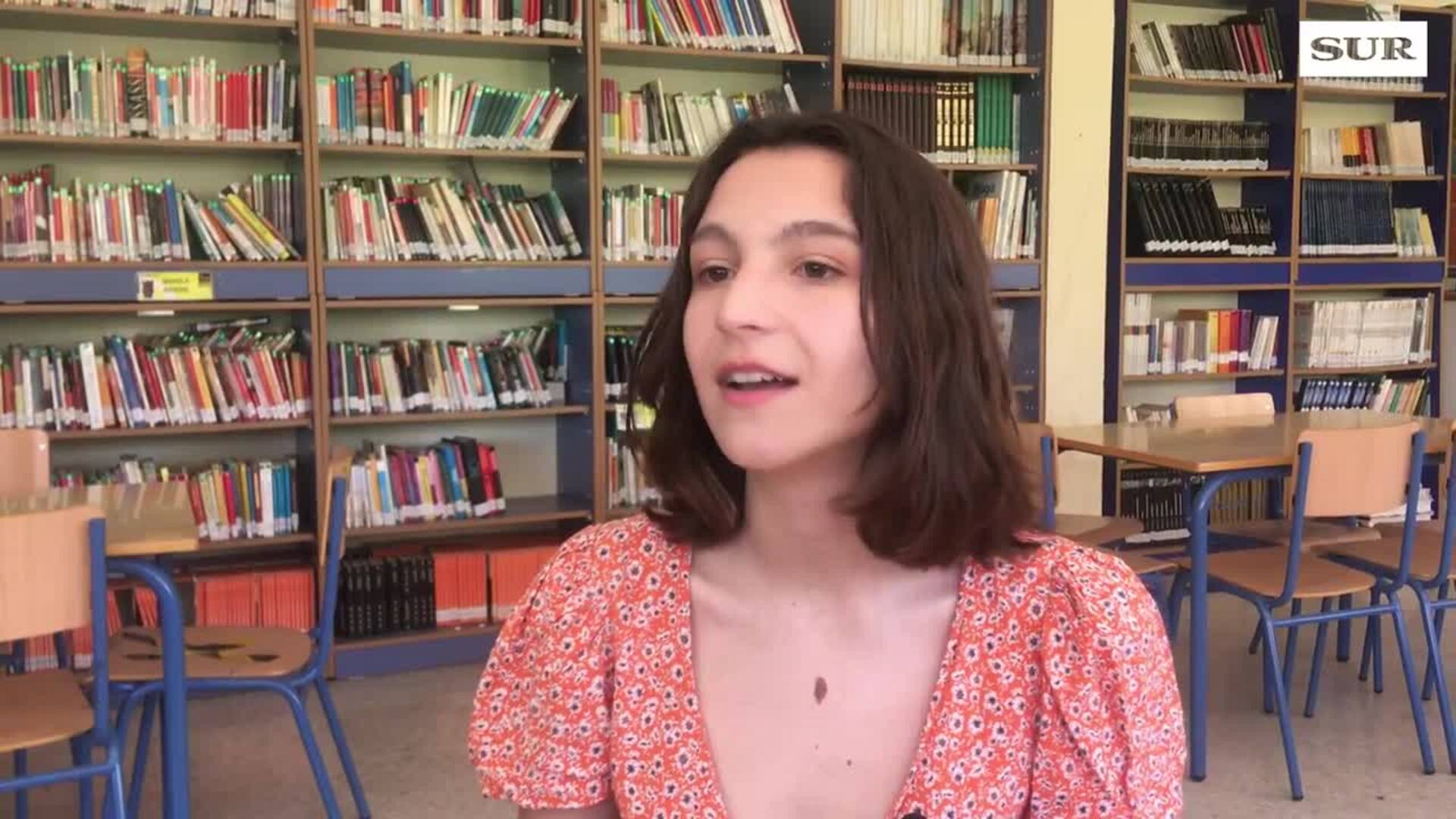 Elisa Polonio, alumna del instituto Emilio Prados, es la mejor nota de selectividad con un 14