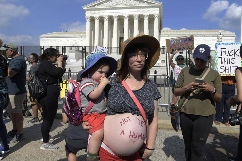 Fotos: Protestas en Estados Unidos contra la ilegalización del aborto