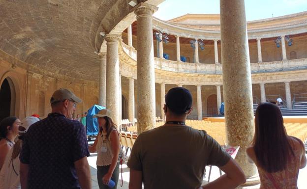 Imagen principal - Ricardo pasó sus últimas horas en la Alhambra de Granada