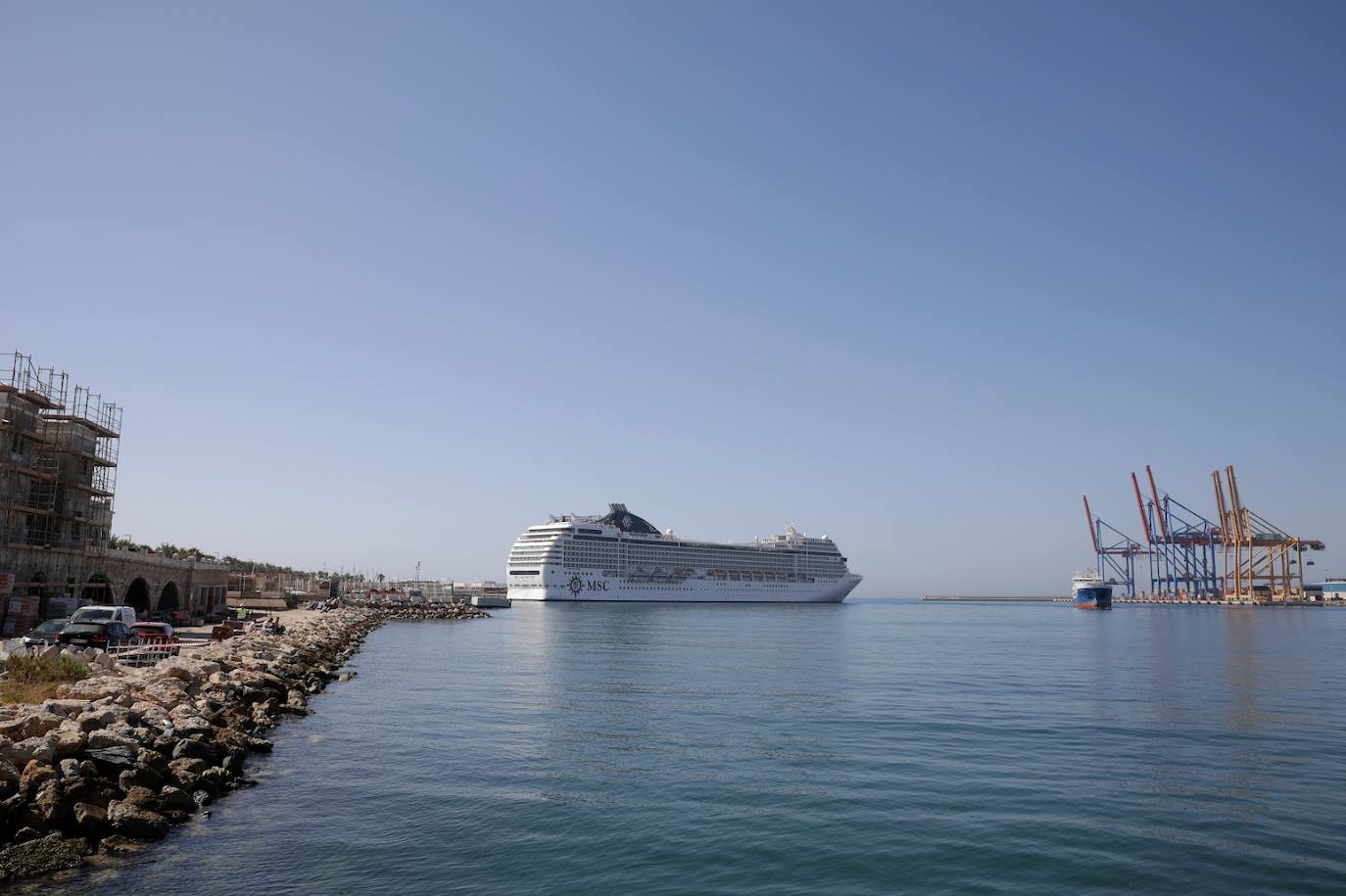 Fotos: El crucero &#039;MSC Orchestra&#039;, en el puerto de Málaga 