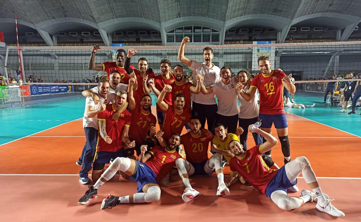 Miguel Ángel de Amo, a por el oro en voleibol en los Juegos del Mediterráneo