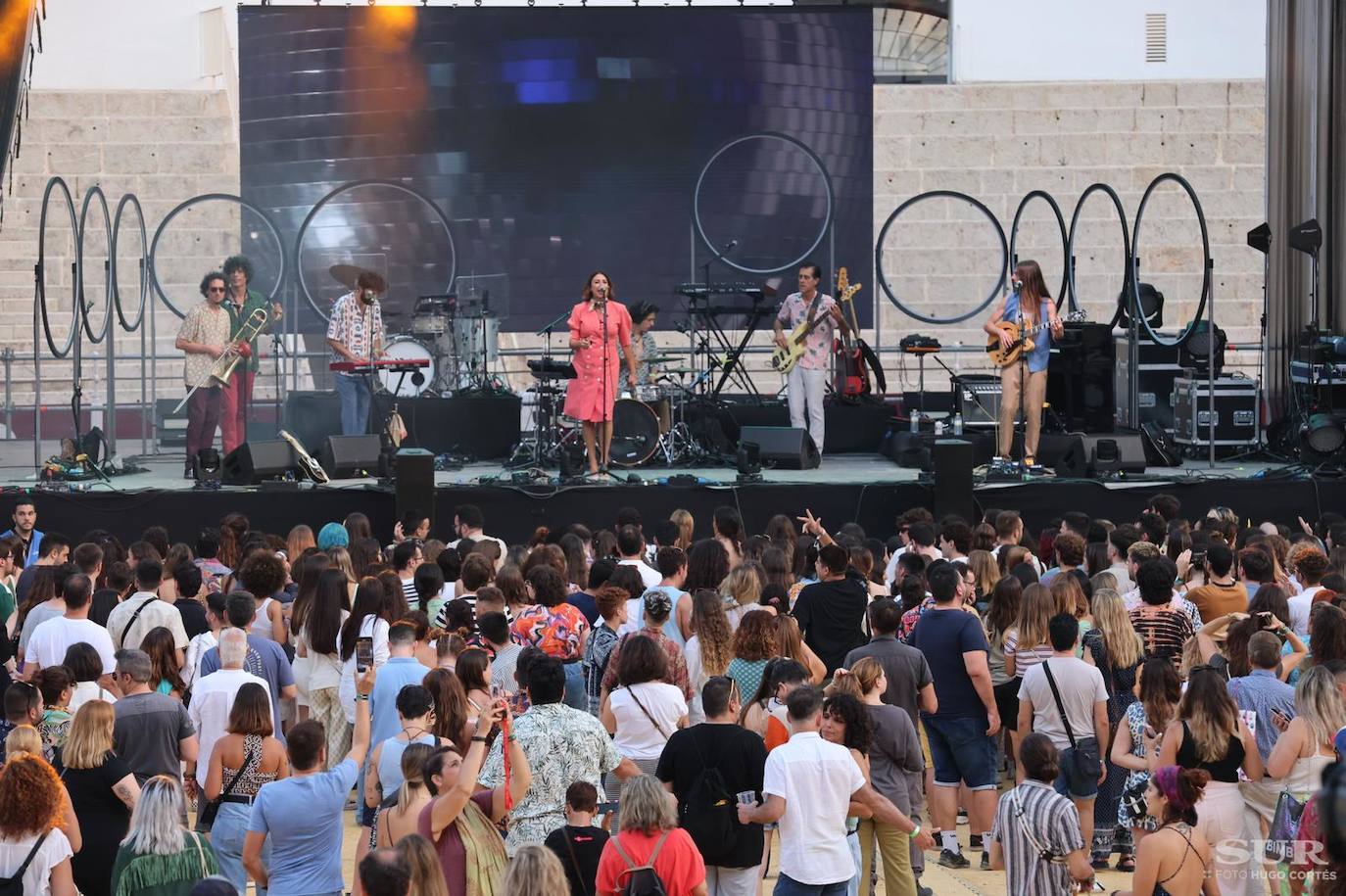 Dry Martina y Amaia cerraron el espectáculo en La Malagueta.