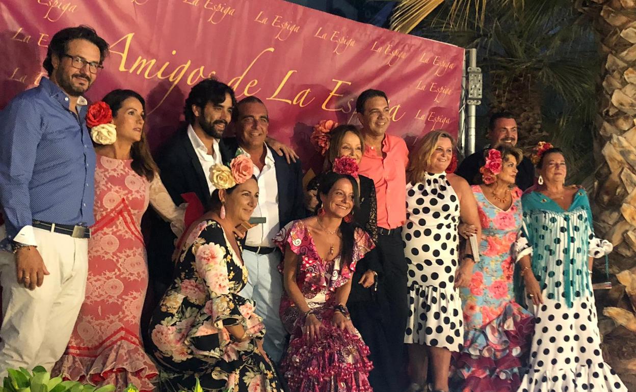 Imagen de archivo de la verbena flamenca de Los Amigos de La Espiga en 2019. 