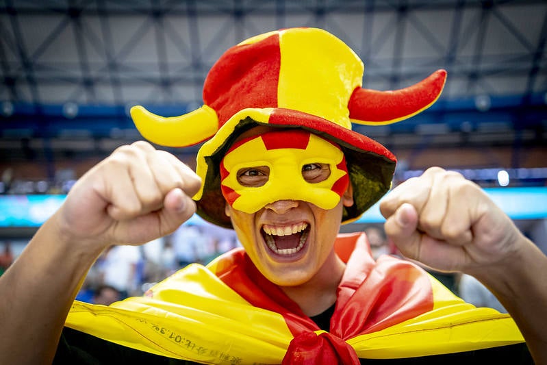 Fotos: El Carpena vibra con España en la final del Mundial sub-17