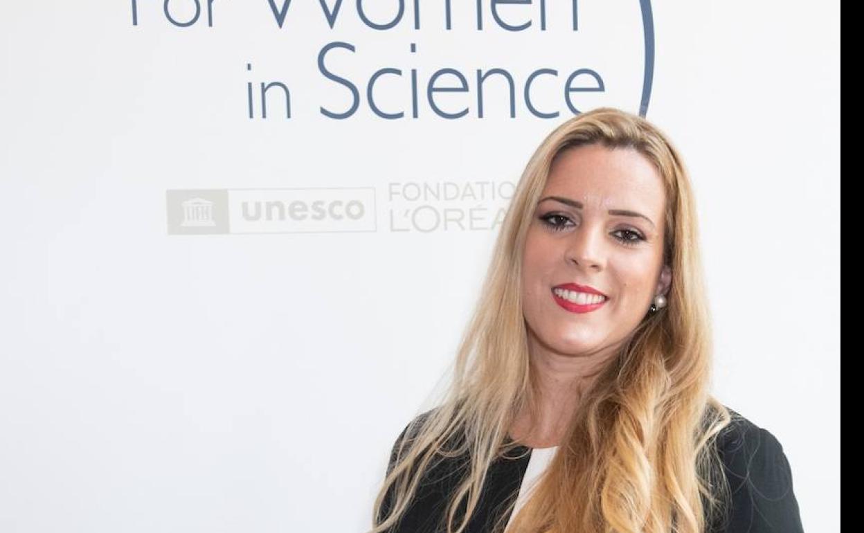 La investigadora de la UMA Melissa García Caballero, premiada por el programa L'Oréal-UNESCO
