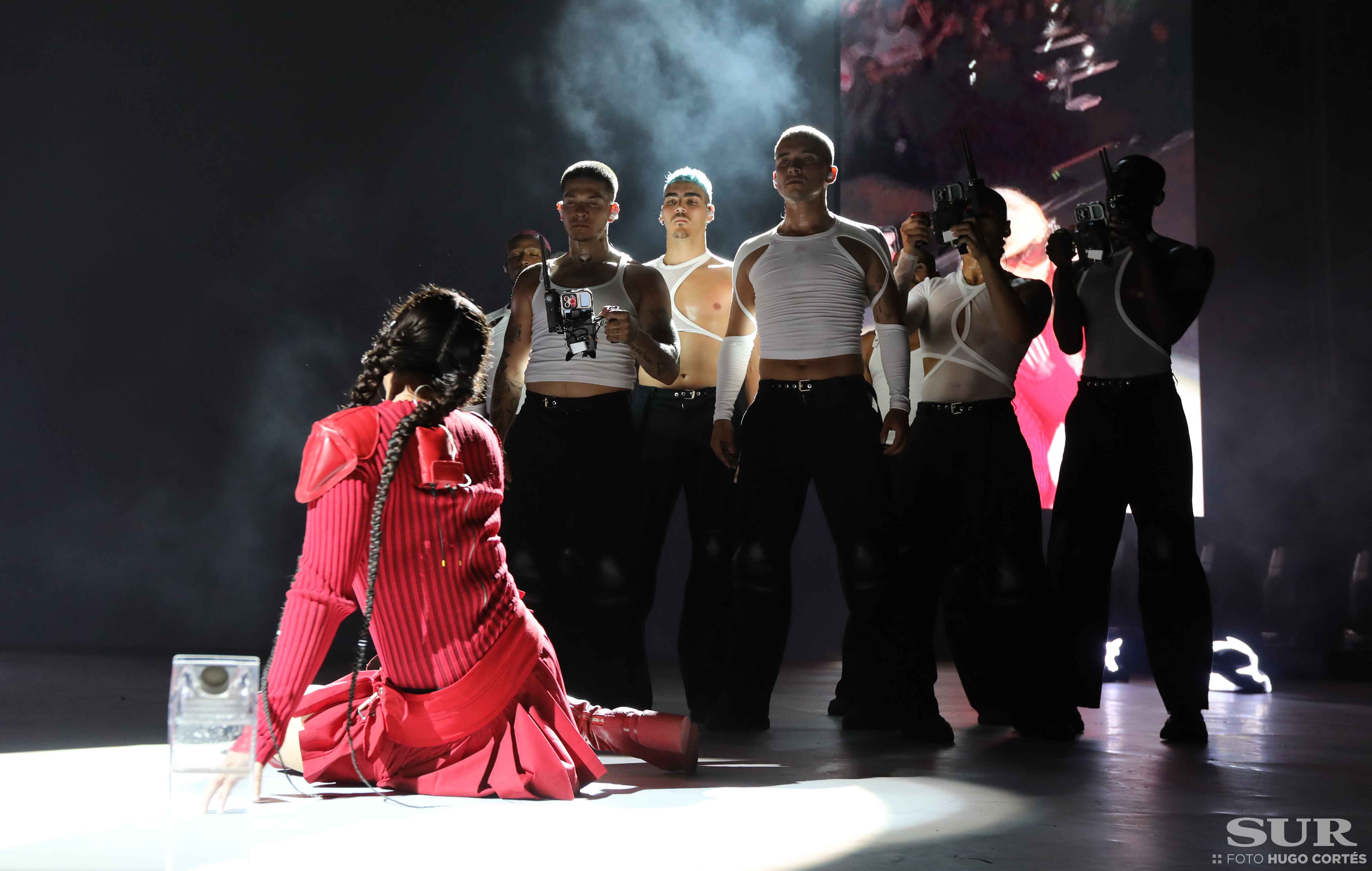 Rosalía ha actuado en Fuengirola. 