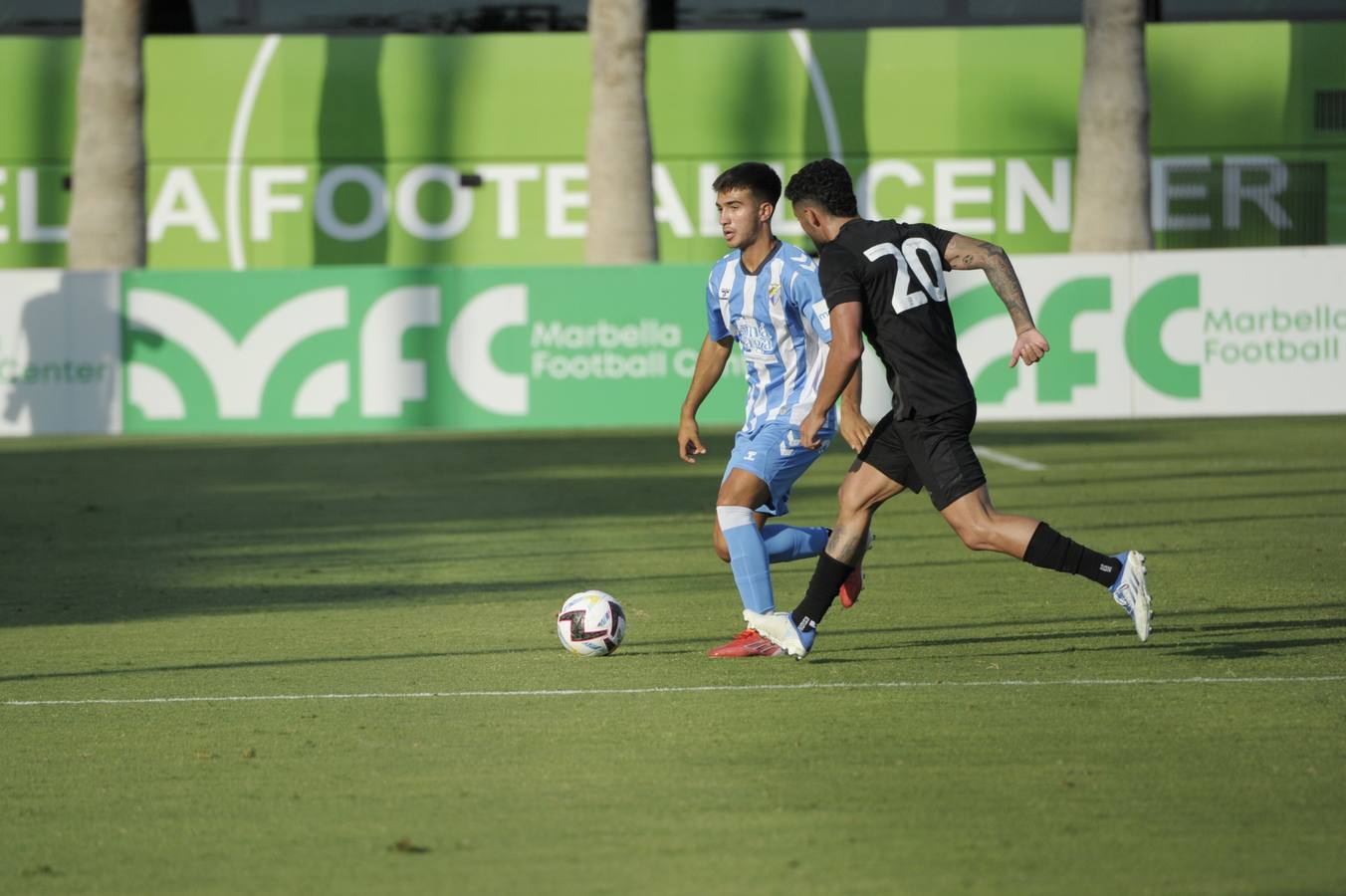 El Málaga ha jugado contra el Hull City en Marbella. 