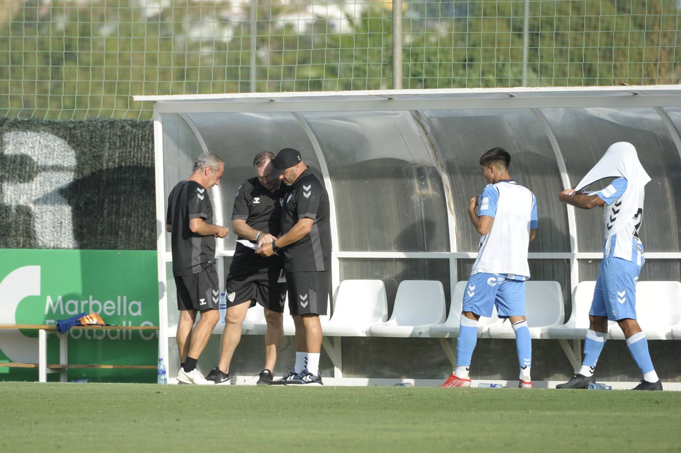 El Málaga ha jugado contra el Hull City en Marbella. 