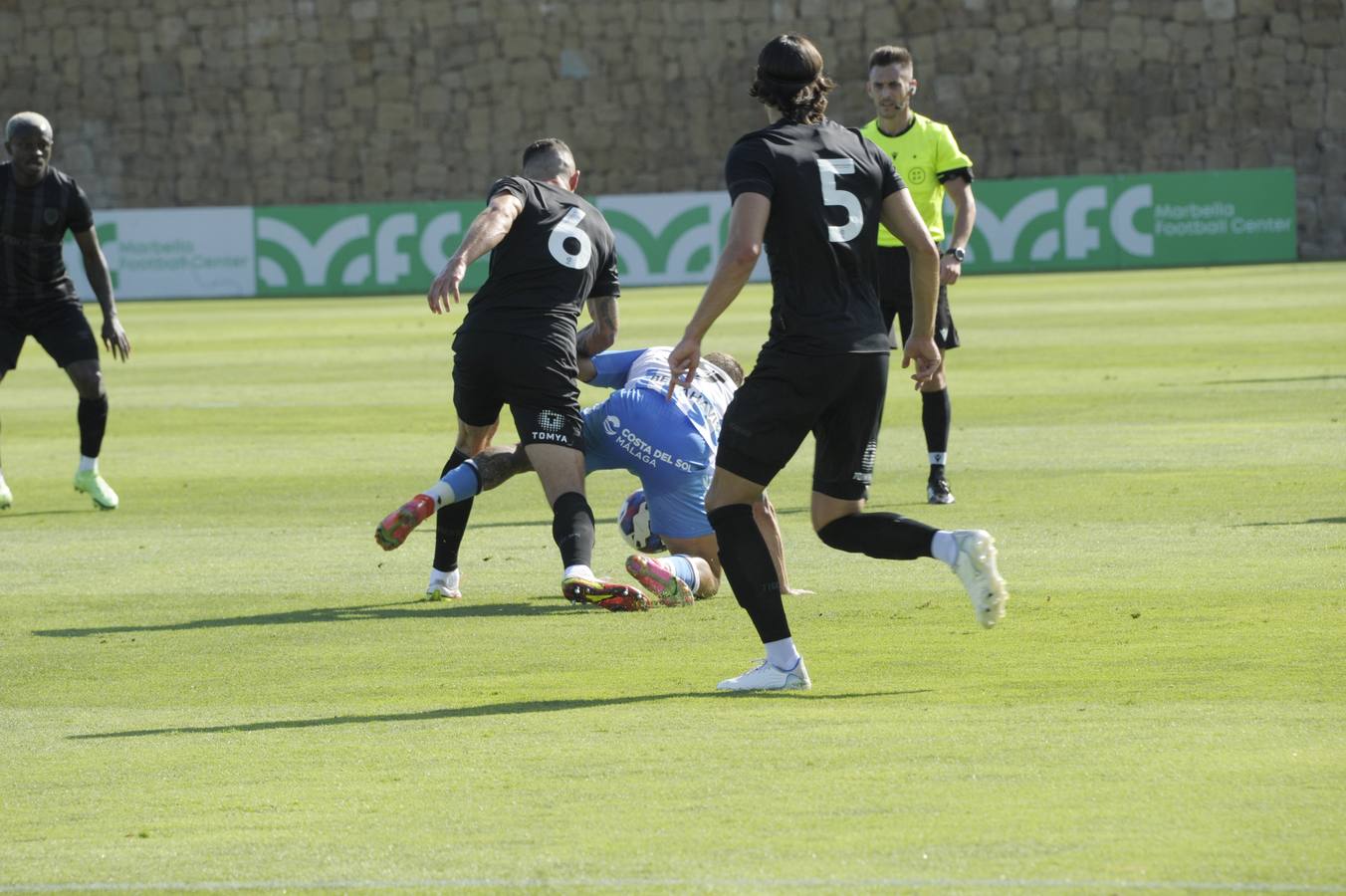 El Málaga ha jugado contra el Hull City. 