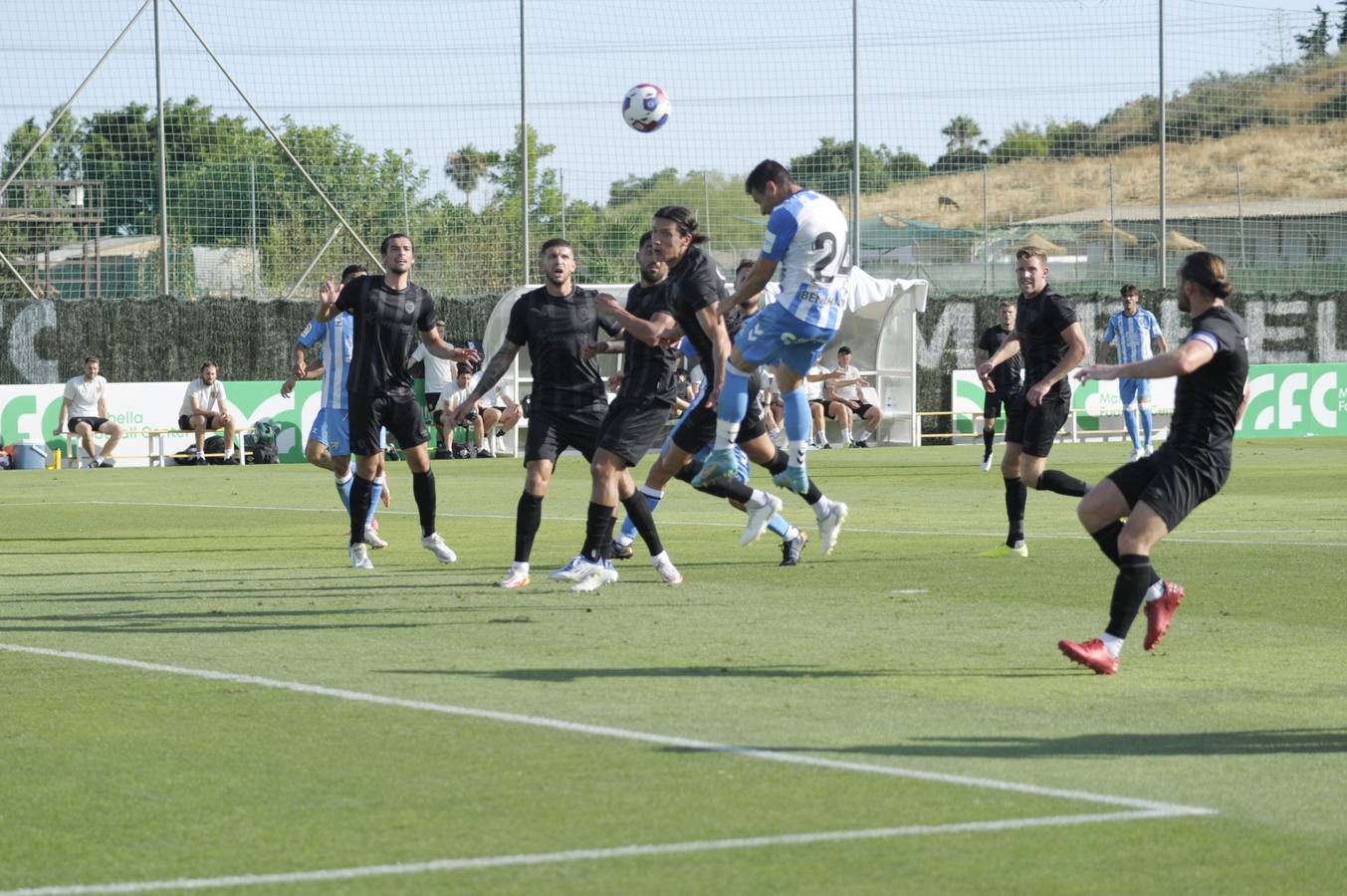 El Málaga ha jugado contra el Hull City. 