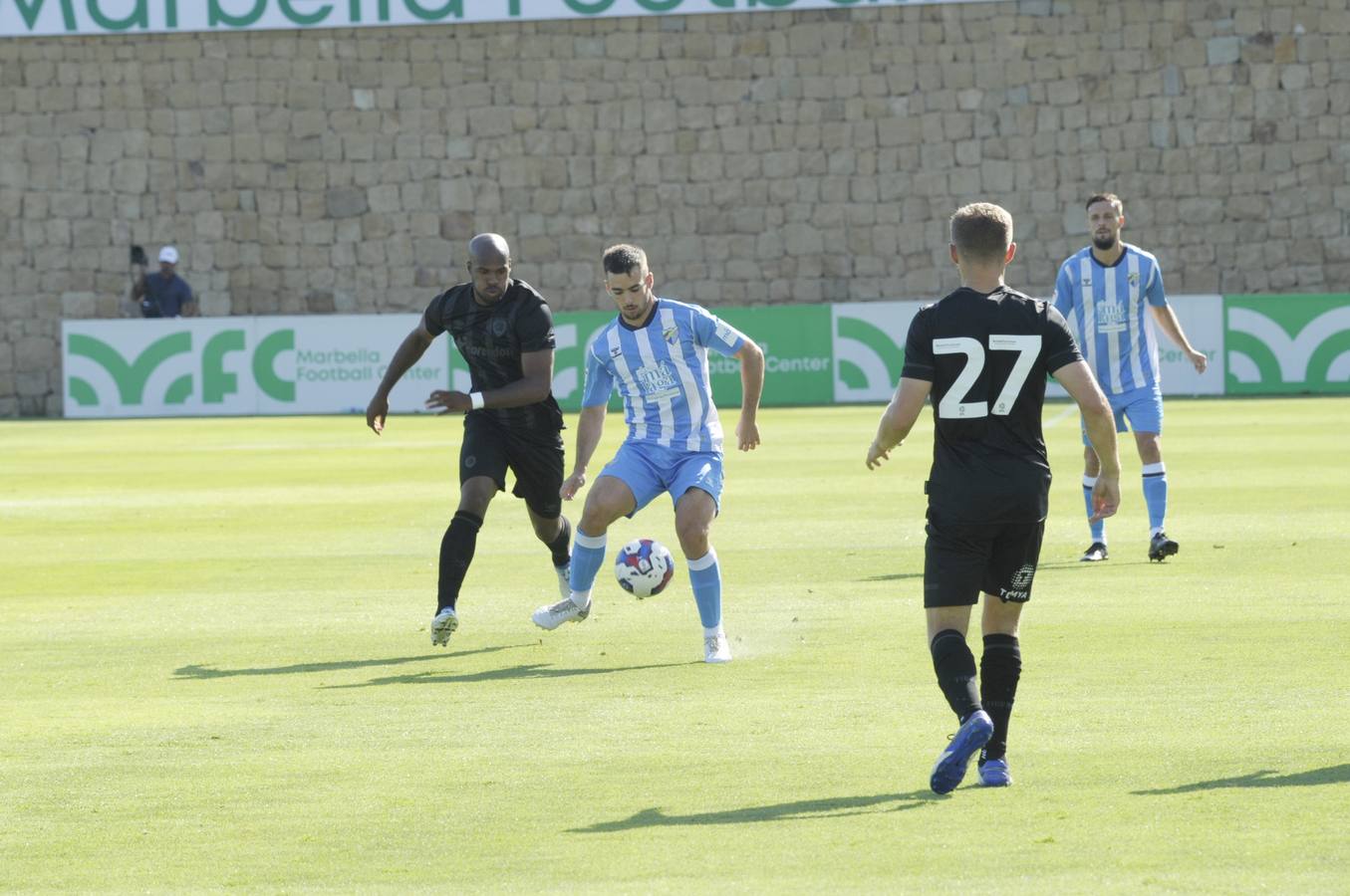 El Málaga ha jugado contra el Hull City. 