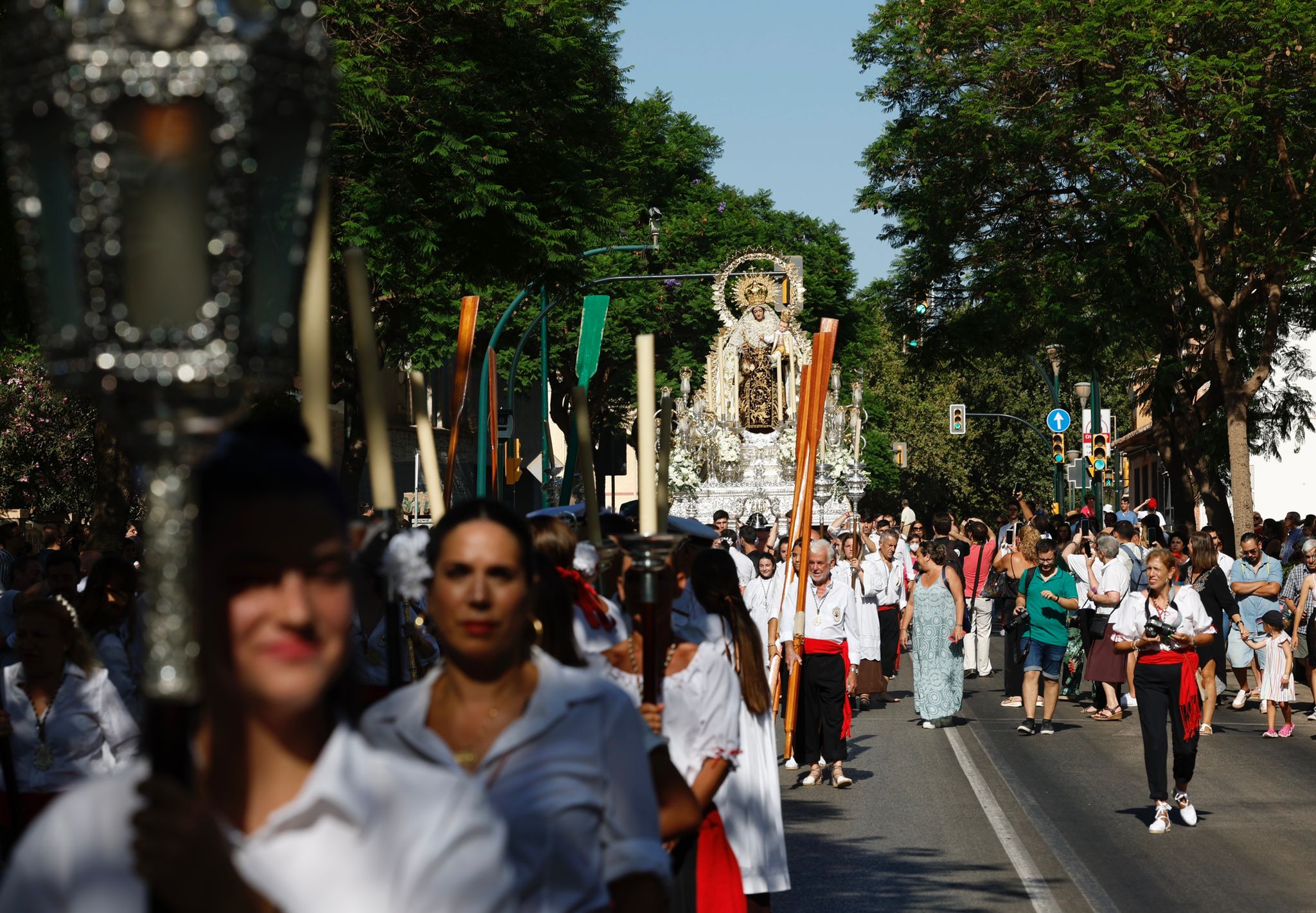 Virgen del Carmen de Pedregalejo. 