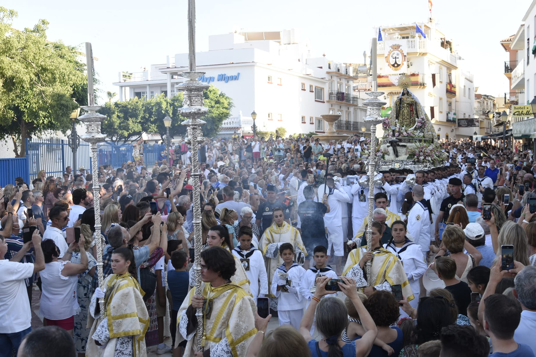 Virgen del Carmen en Torremolinos