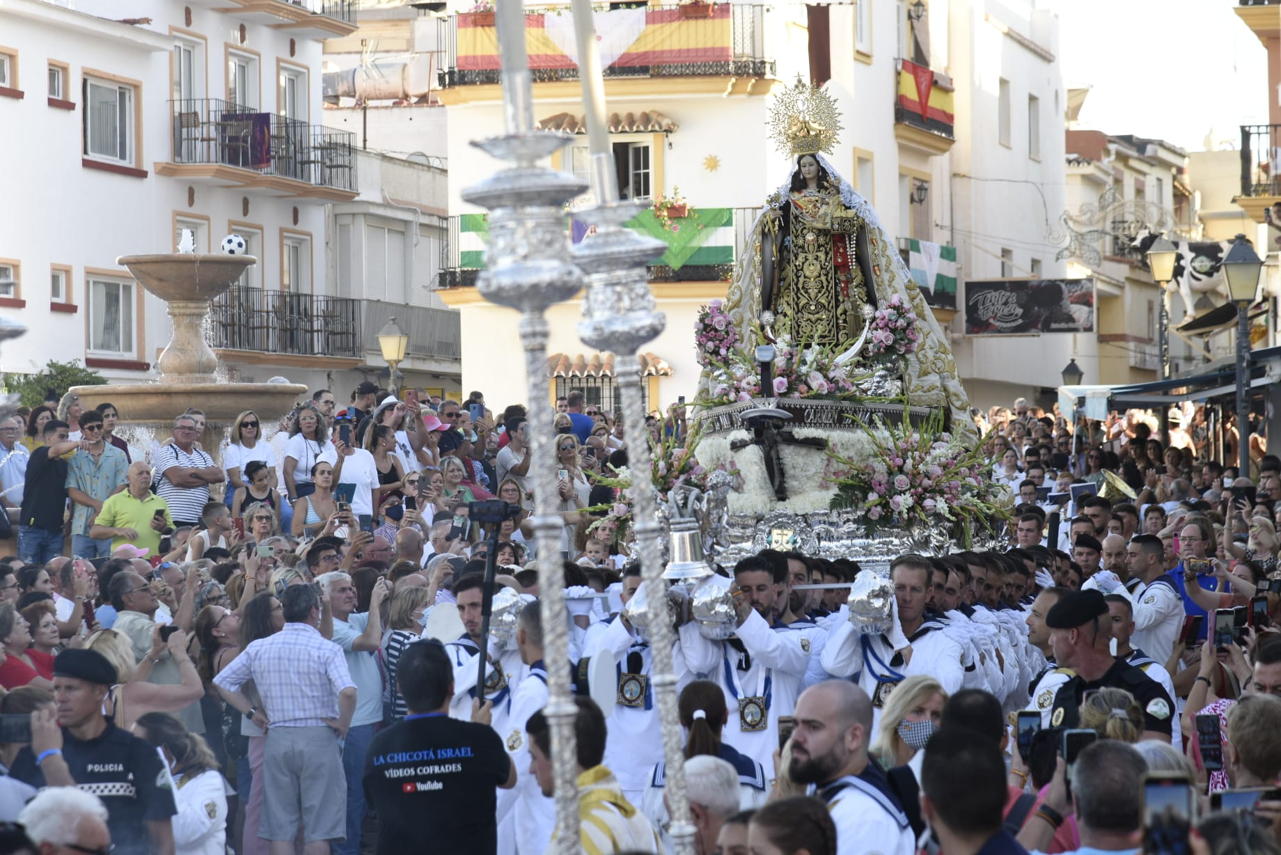 Virgen del Carmen en Torremolinos