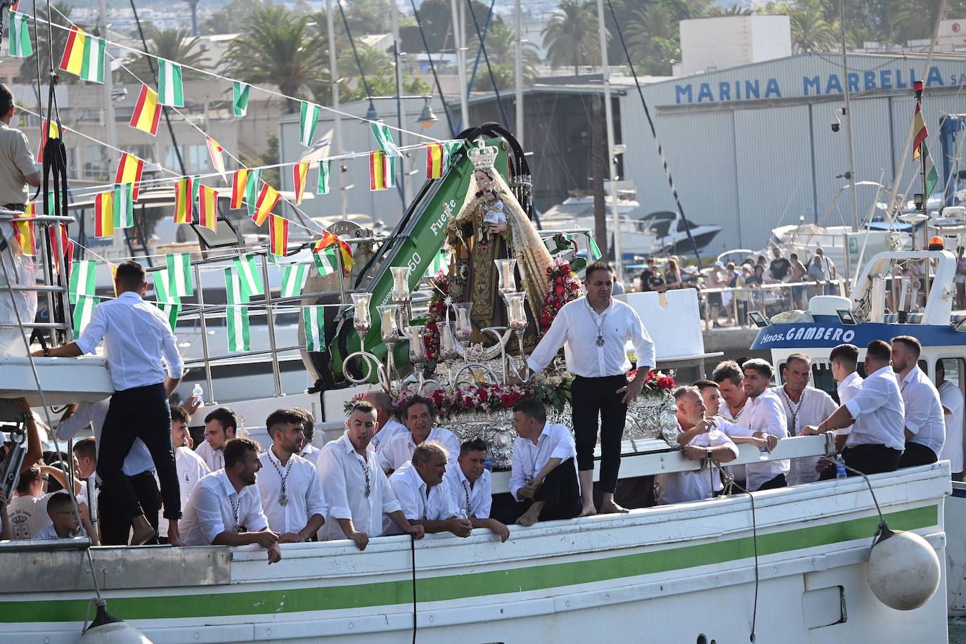Virgen del Carmen en Marbella