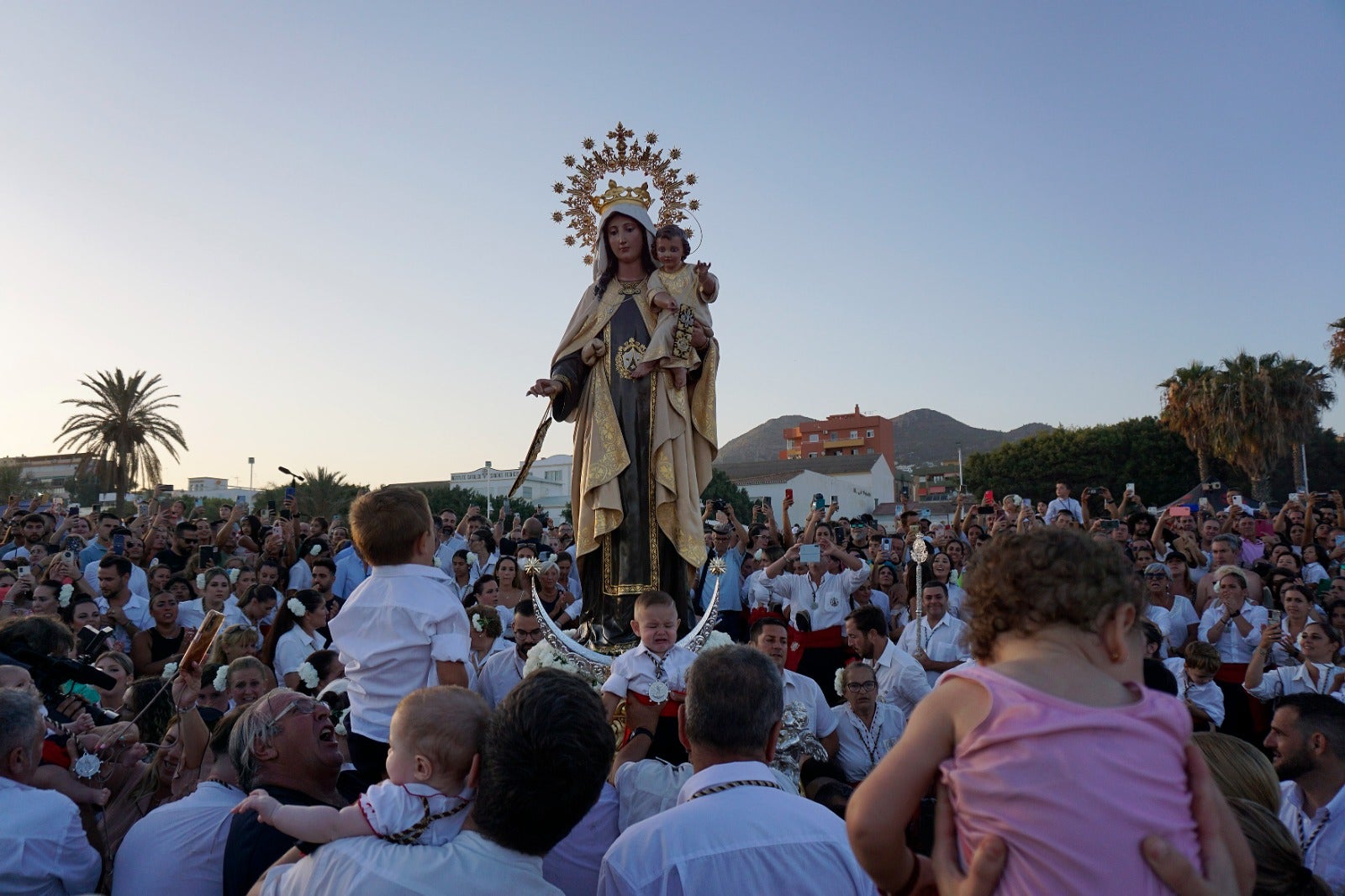Virgen del Carmen de Pedregalejo. 