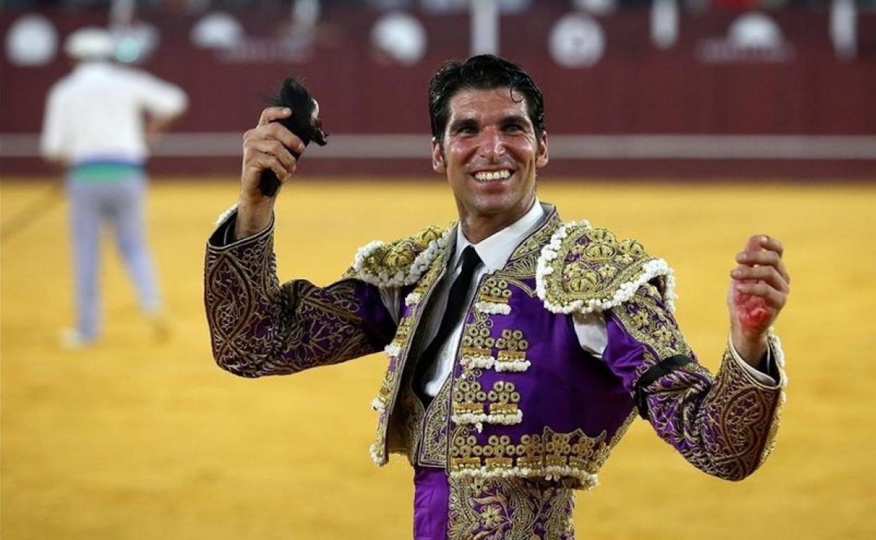 Cayetano, en una actuación en La Malagueta.