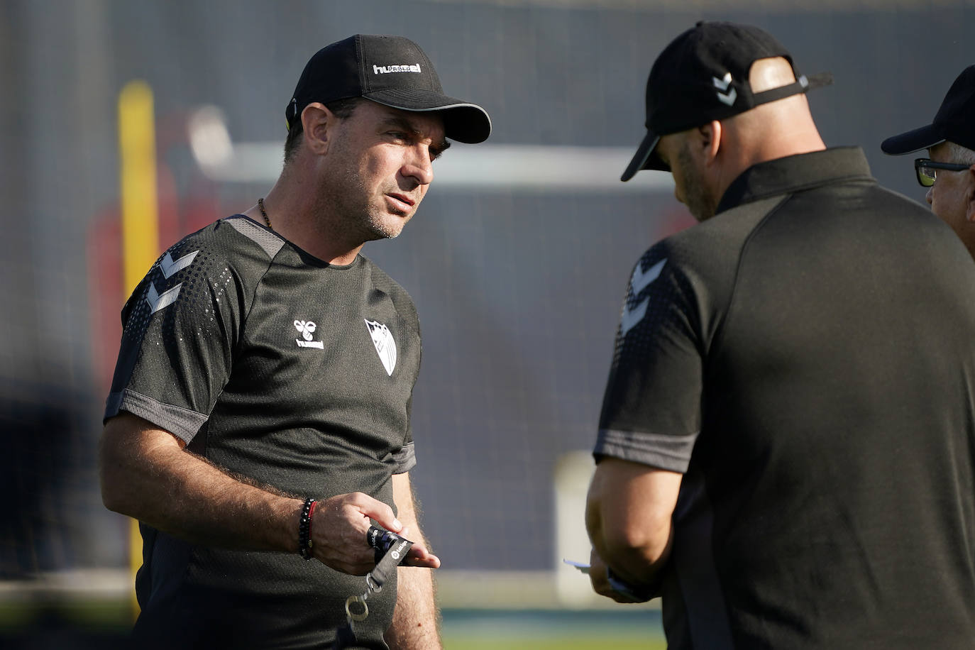 Fotos: Las fotos del entrenamiento del Málaga con Esteban Burgos, Álex Gallar, Ramalho y Rubén Yáñez