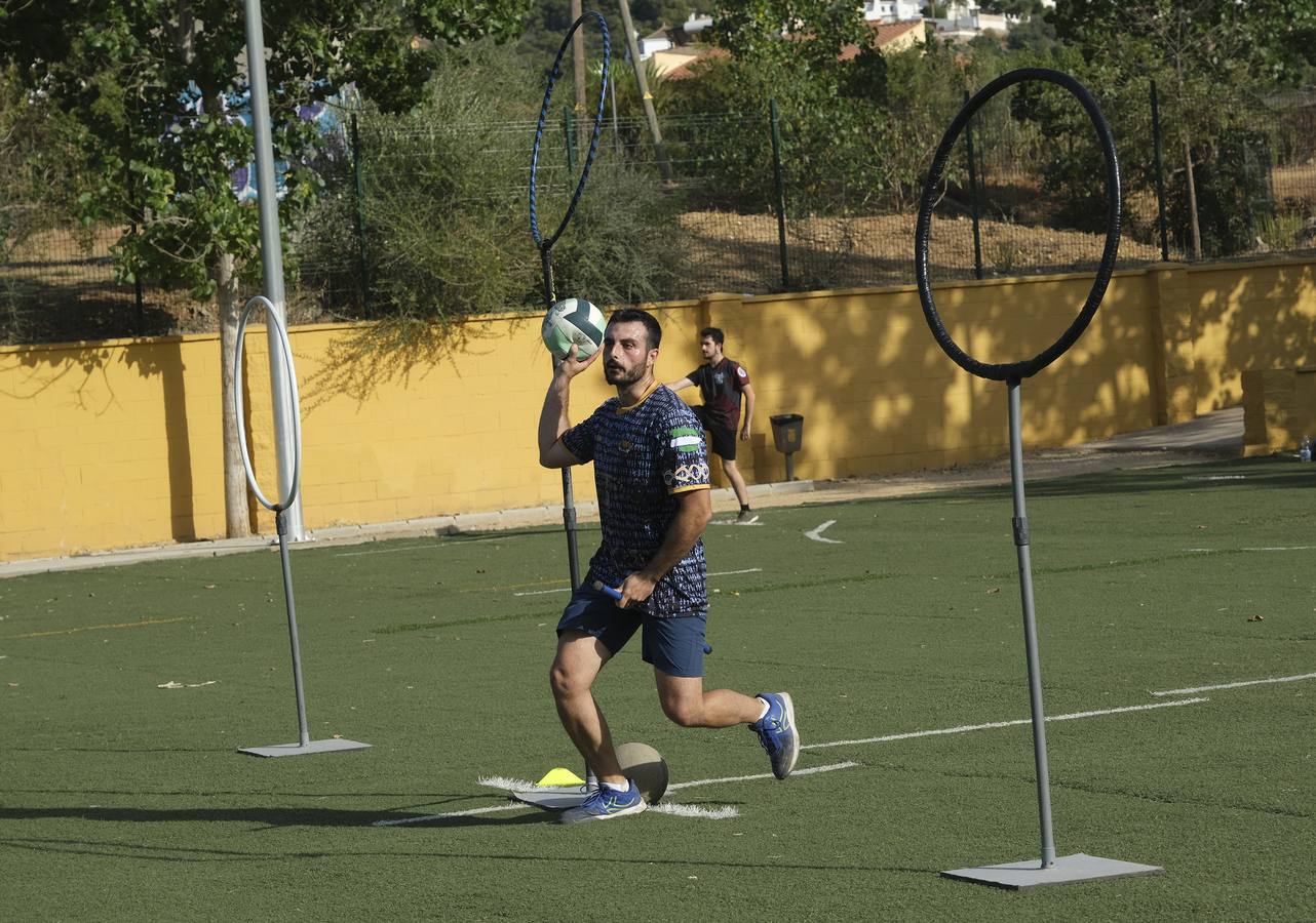Los malagueños que representarán a España en el europeo de quidditch. 