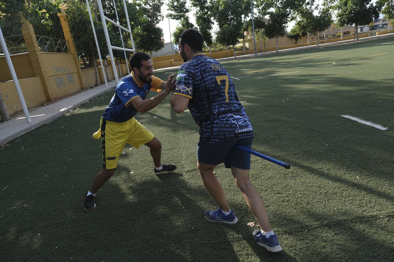 Los malagueños que representarán a España en el europeo de quidditch. 