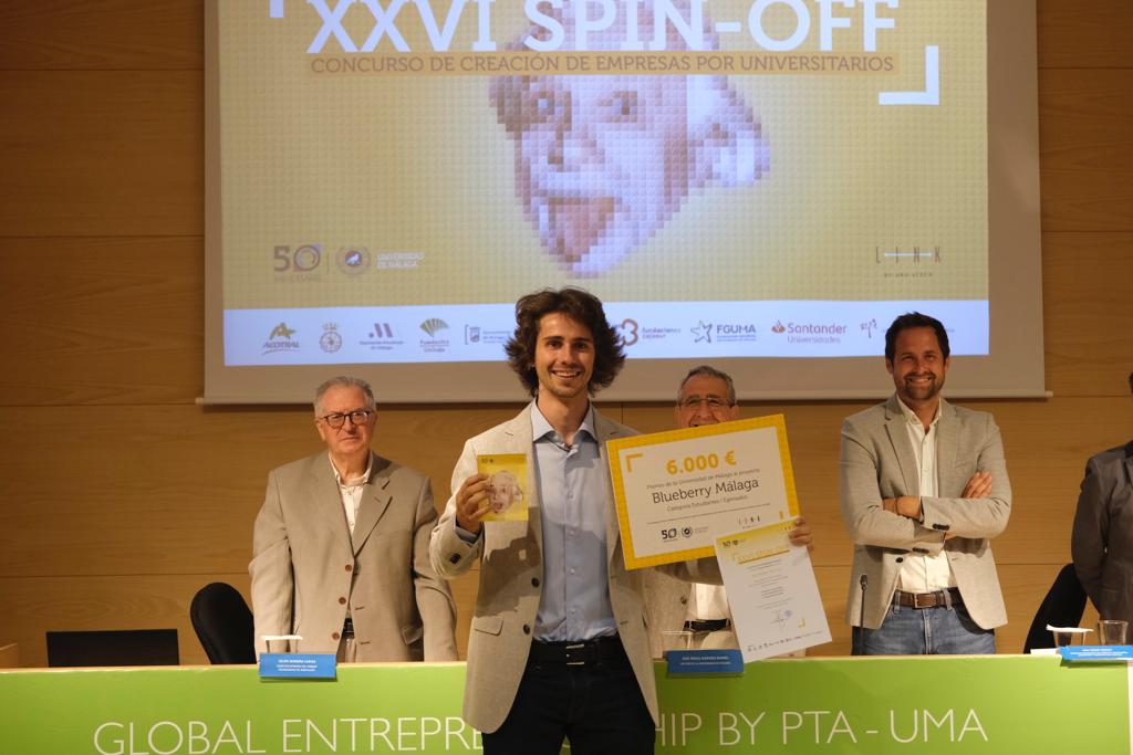 Entrega de los premios del XXVI Concurso Spin-off de la UMA. 