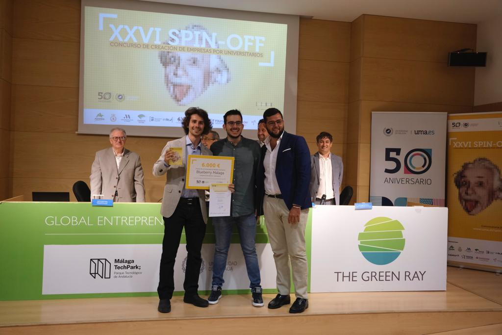 Entrega de los premios del XXVI Concurso Spin-off de la UMA. 