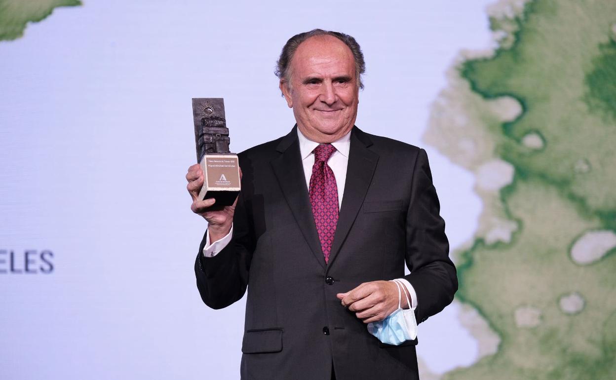 Miguel Sánchez, fue reconocido en 2020 con el premio Andalucía del Turismo. 