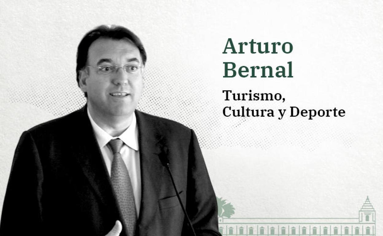Arturo Bernal, nuevo consejero de Turismo, Deporte y Cultura. 