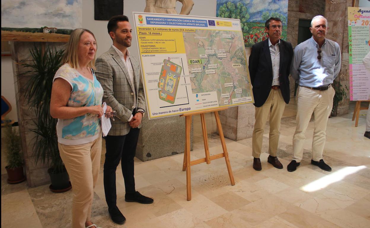 Cobo, Anet, Fernández Tapia-Ruano y Díaz, este marte en Arriate. 