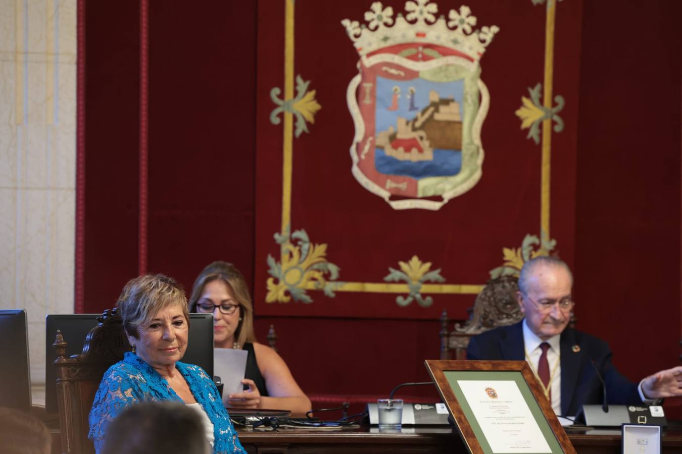 Celia Villalobos fue la primera alcaldesa de Málaga en 500 años. 