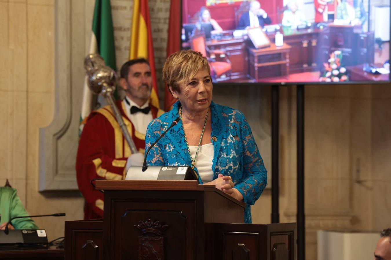 Celia Villalobos ha sido la primera alcaldesa de Málaga en 500 años. 