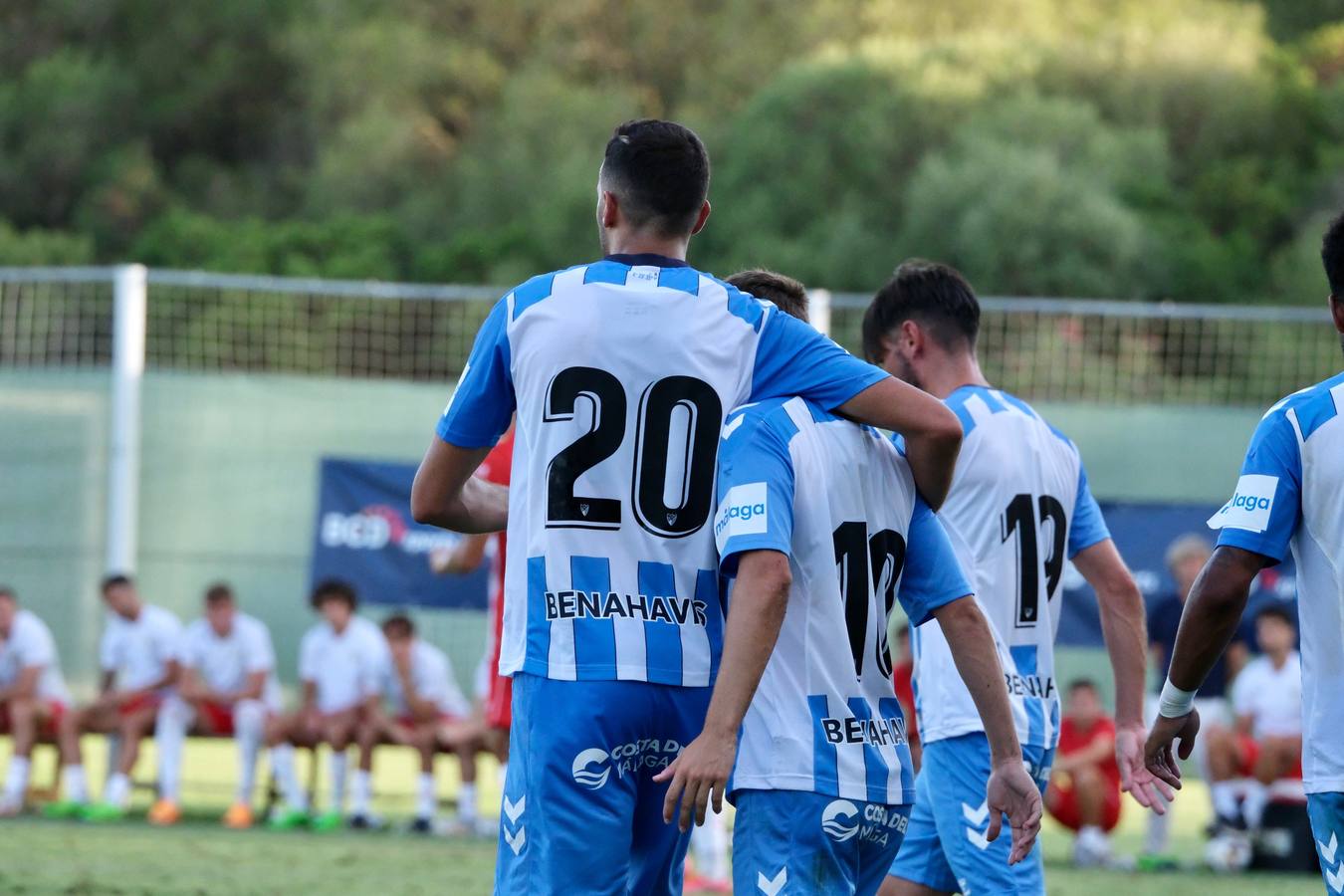 El nuevo Málaga luce su mejor cara en un gran amistoso ante el Almería