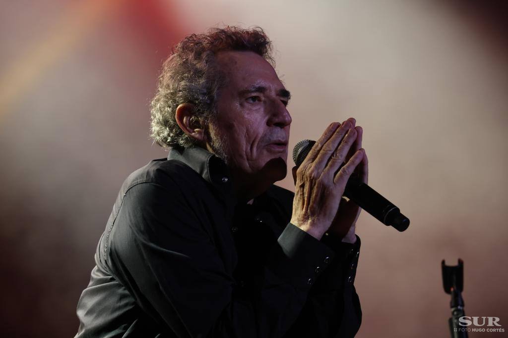 El cantante Miguel Ríos actúa en Málaga. 