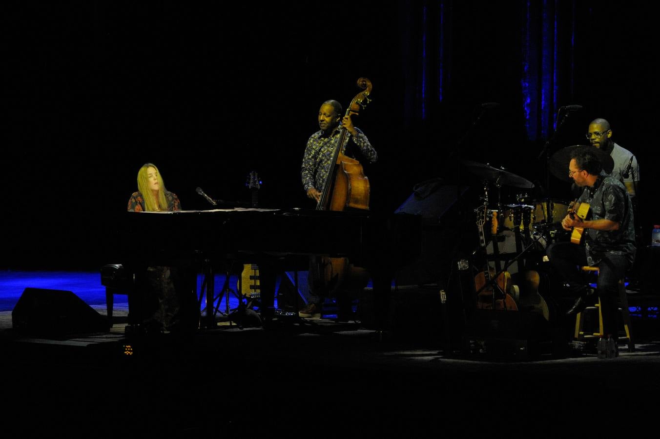 Diana Krall se desliza por la cantera de Nagüeles 