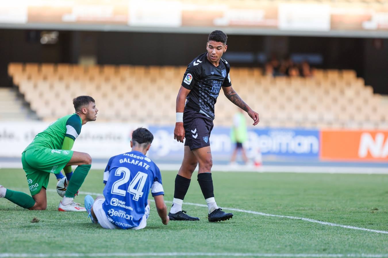 El Málaga disputa un nuevo amistoso ante el Xerez. 