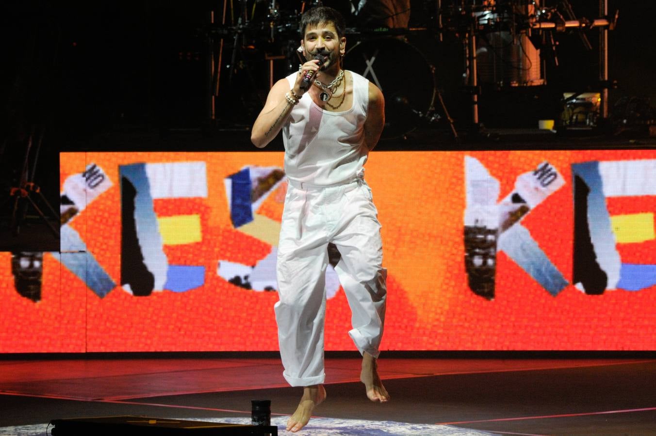 Concierto de Camilo en Starlite en Marbella. 